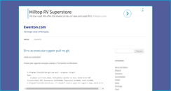 Desktop Screenshot of ewerton.com